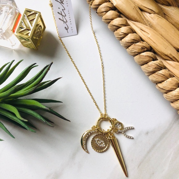 Ettika Jewelry - Ettika Gold Charm Necklace- BOGO